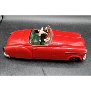 Rare 1950s Schuco US ZONE West Germany Tin Wind Up Toy Car 4003 Combinato Works!